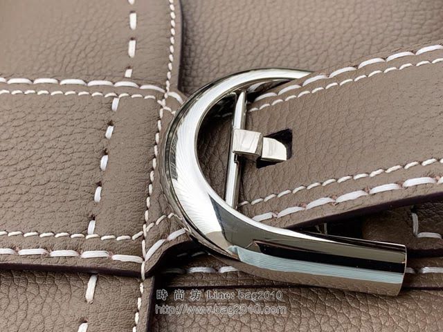 DELVAUX女包 德爾沃比利時單肩包 純手工蜜蠟縫線 德爾沃女手提包 女手拎包 DF0020手縫大象灰 Delvaux斜挎包  fcs1391